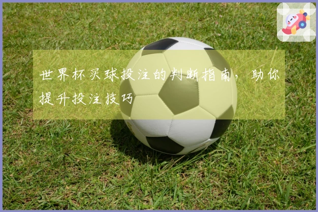 世界杯买球投注的判断指南，助你提升投注技巧
